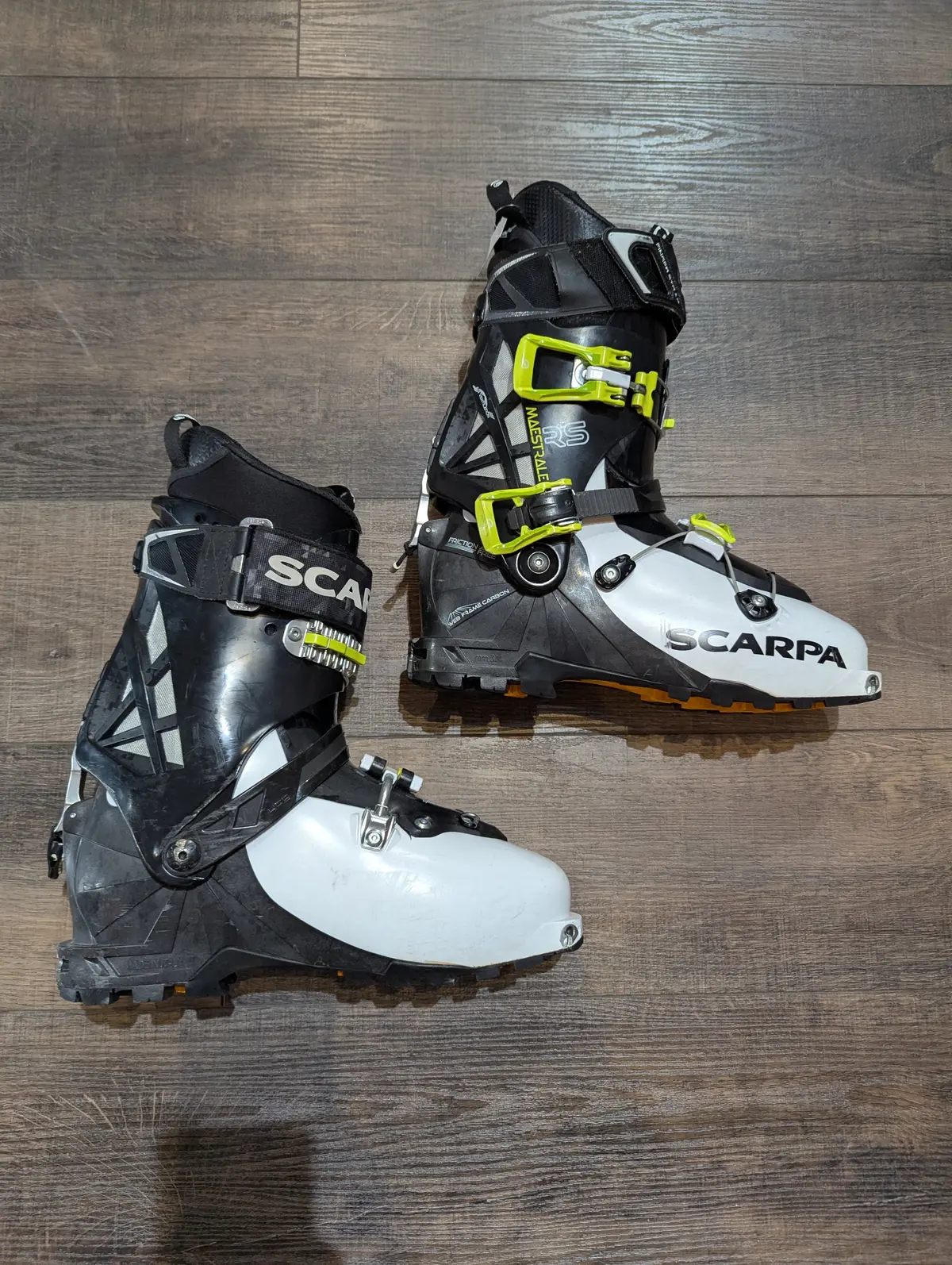 Scarpa Maestrale Rs At Backcountry Ski Boots, Men's Mondo 28 1