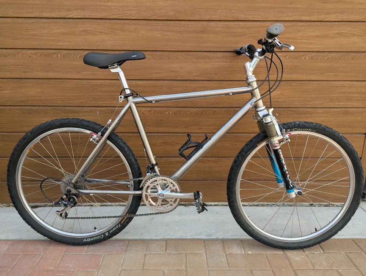 Vintage Gary Fisher Prometheus Titanium Mountain Bike, 19" 1