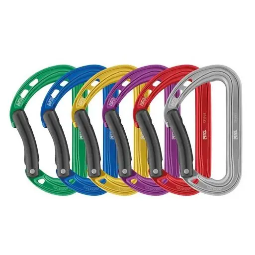 Petzl Spirit Bent Carabiner 6-Pack 1