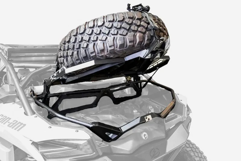 Elektric Offroad Designs 2017-2024 Can Am X3 Maverick Volt Series Baja Spare Tire Rack 1