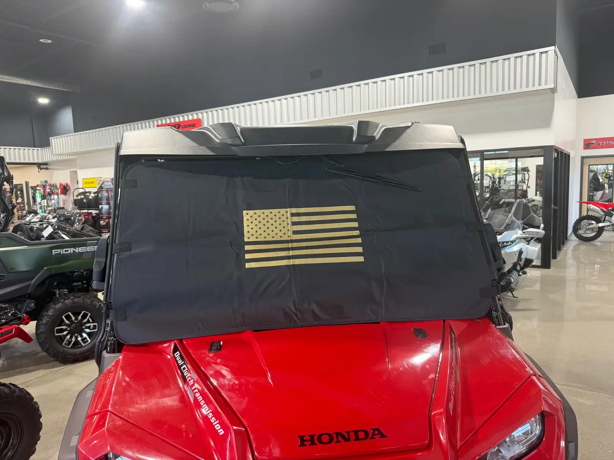 Honda Pioneer 1000 Padded Windshield Covers By Utv 801 1