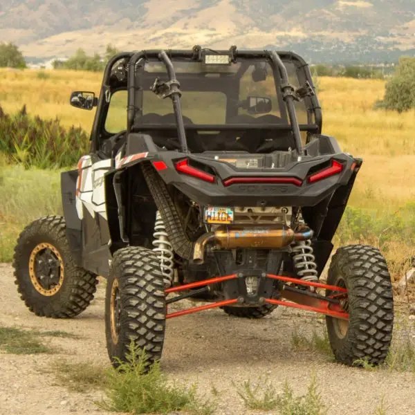 Motoroof Rear Window – Polaris Rzr 2014-2020 – Black 2