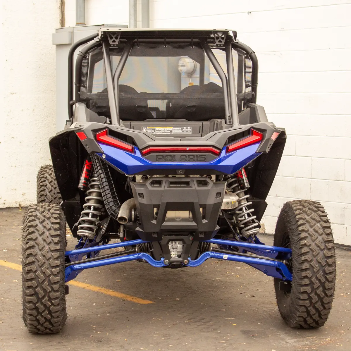 Motoroof  Rear Window – Polaris Rzr Xp Turbo S – 2/4 Door – Black 1