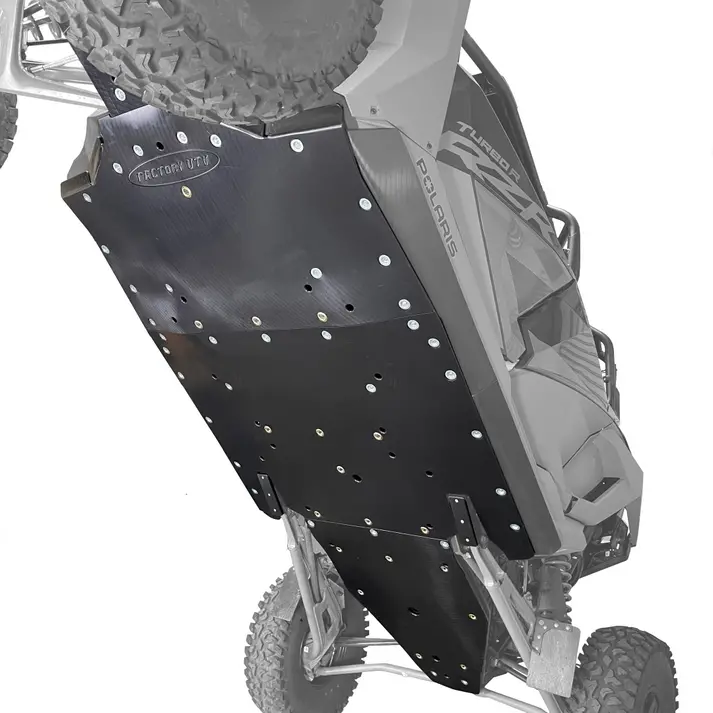 Factory Utv  Polaris Rzr Turbo R 4 Uhmw Skid Plate 1
