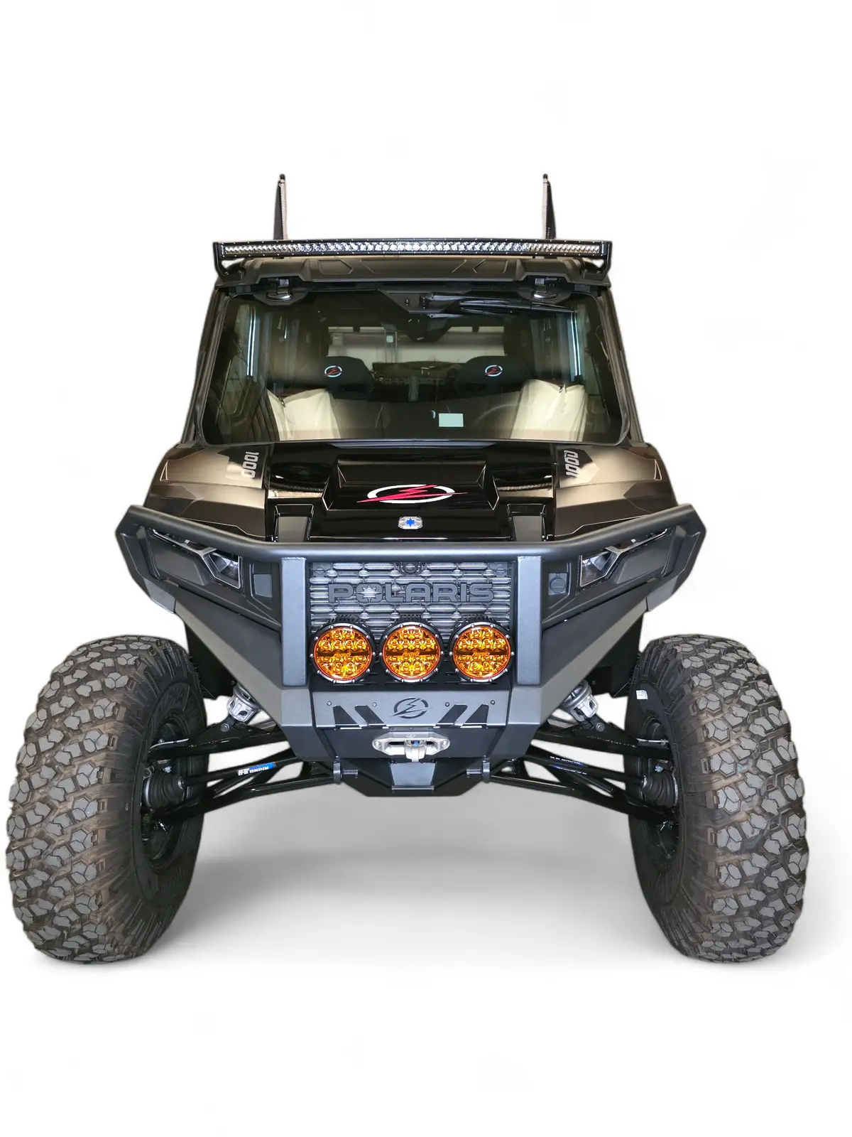 Elektric Offroad Designs 2024+ Polaris Xpedition Hdx Front Winch Bumper With Brush Guard 1