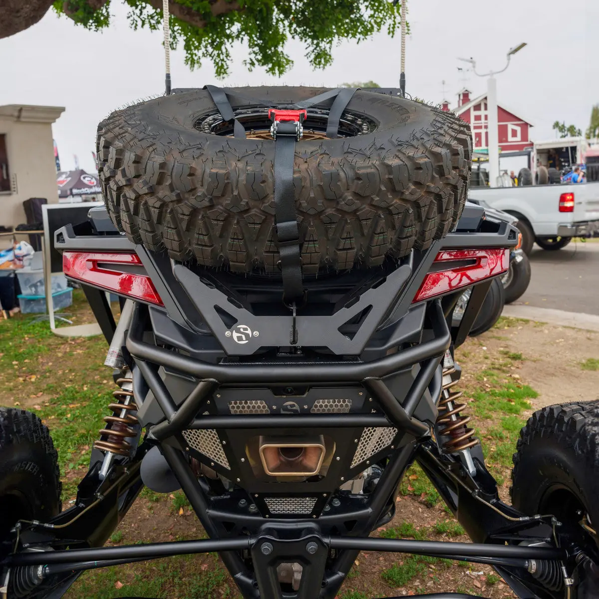 Sdr Polaris Pro R X-Plorer Spare Tire Carrier 1
