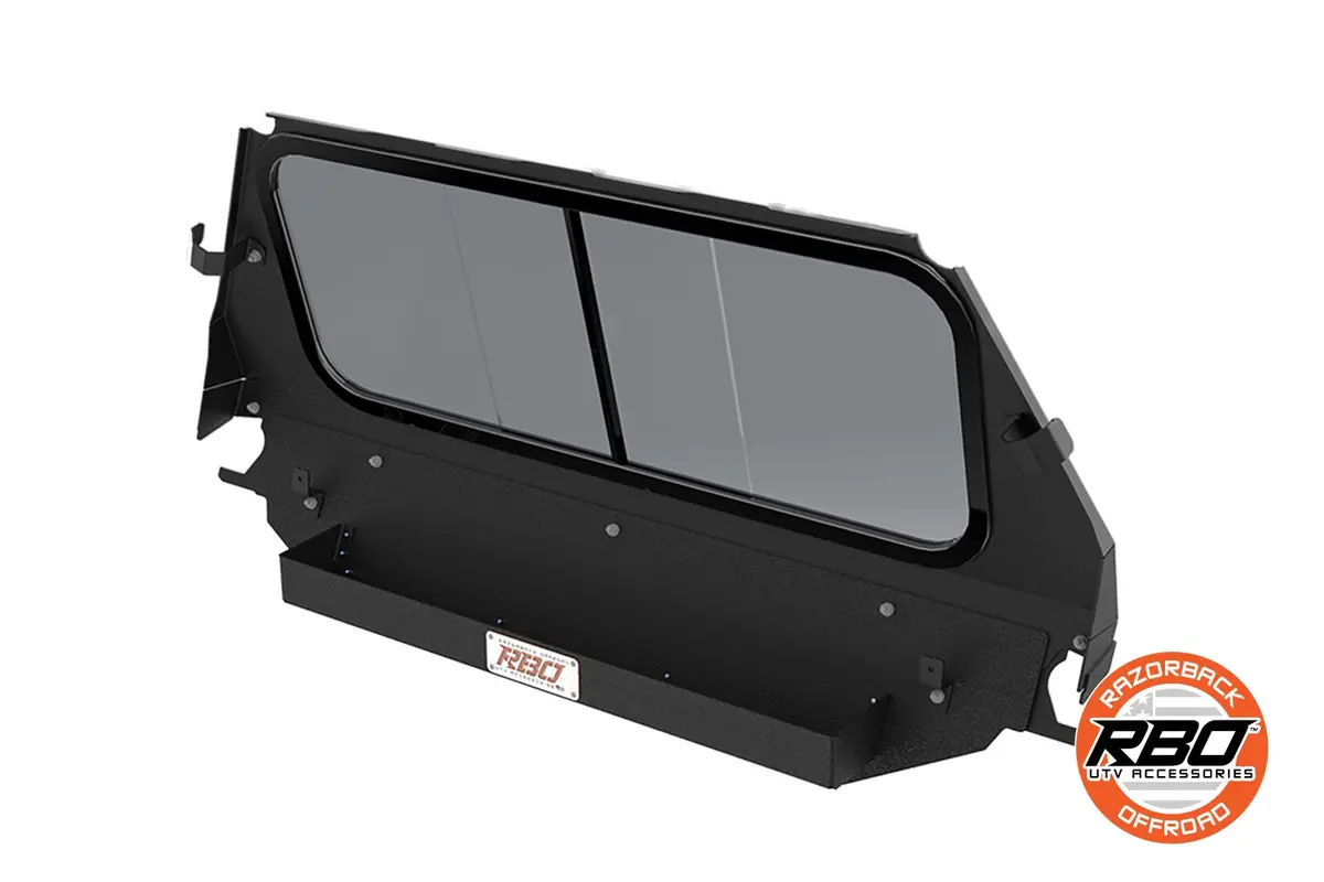 Ultimate™ Rear Sliding Window For 2021+ Rzr Trail Machines By Razorback Offroad 1