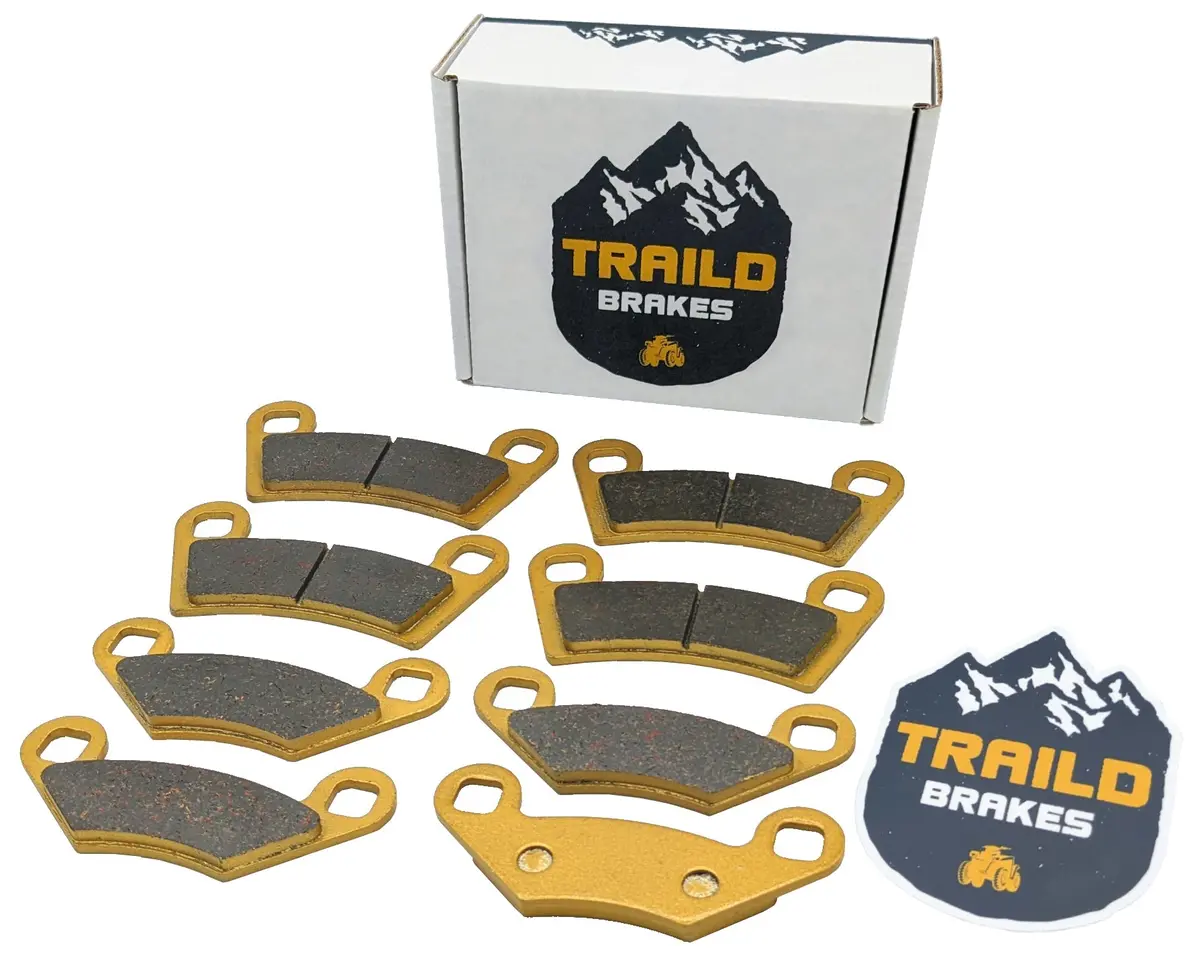 Traild Polaris Rzr 570/Trail 570/Rzr 800/Rzr S 800 2008-2022 Ceramic Brake Pad Set 1