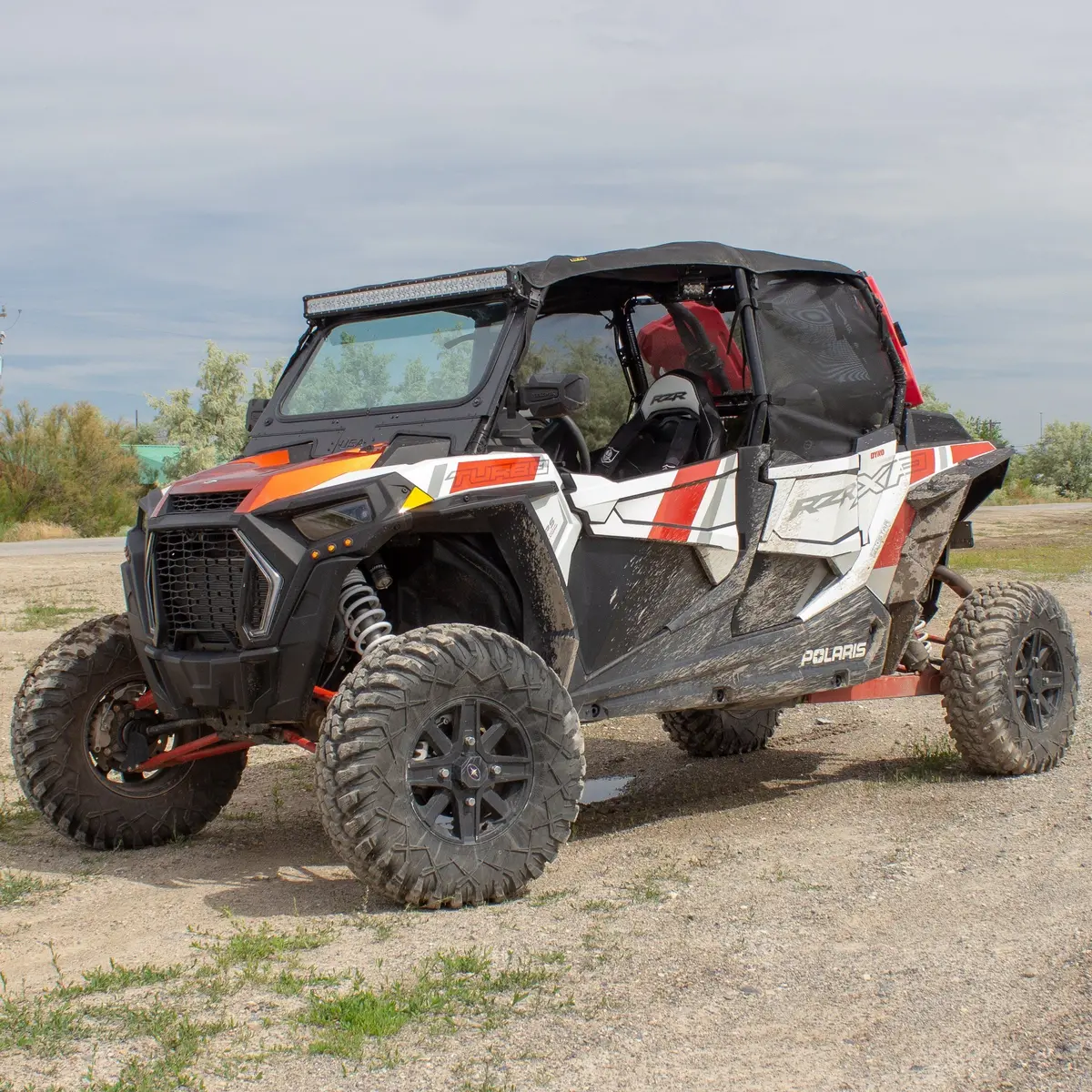 Motoroof Window Shade Nets – Backseat – Polaris Rzr 2014-2022 1