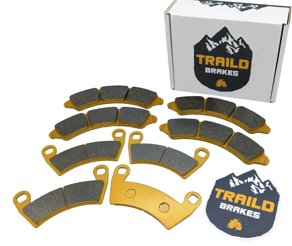 Polaris Rzr Pro R/Pro R 4/Turbo R/Turbo R 4/Xp 4 Turbo S 2019-2025 Ceramic Brake Pad Set 1