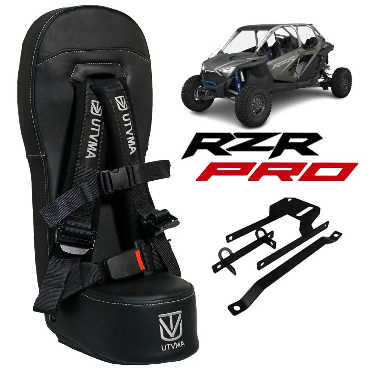 Rzr 4 Pro R Rear Bump Seat (2020-2024) 1