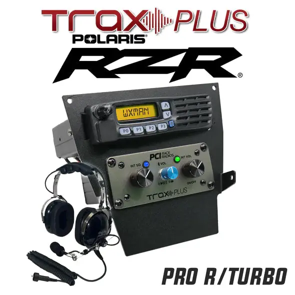 Pci Race Radio - Rzr Pro Trax Stereo Complete Communications Package 1