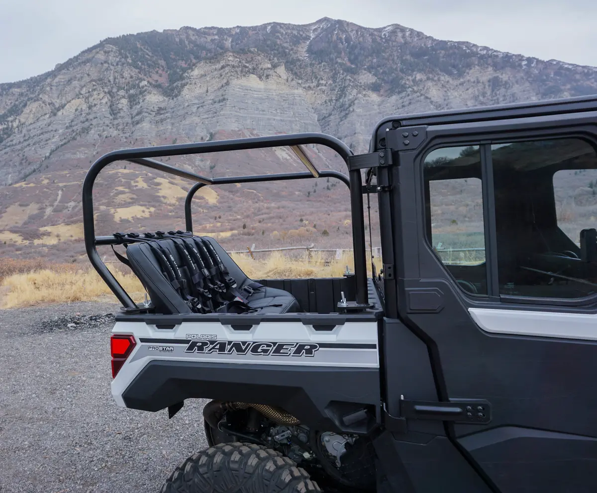 Ranger 1000 Rear Seat And Roll Cage Kit (2018-2024) 1