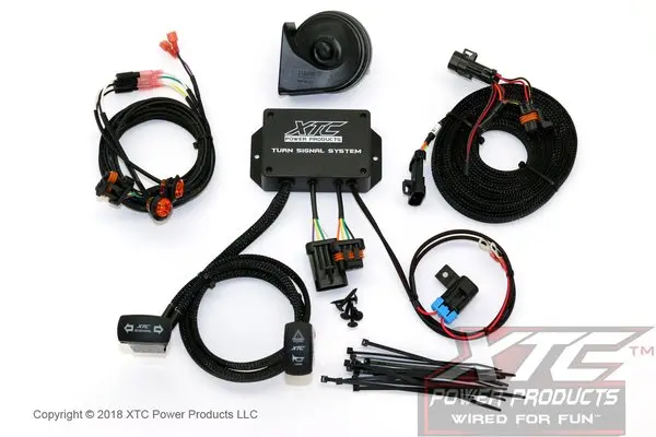 Rzr Xp 2014 Plug & Play™ Turn Signal System W/Horn Uses Factory Brake Lights - Tss-Xp14 1