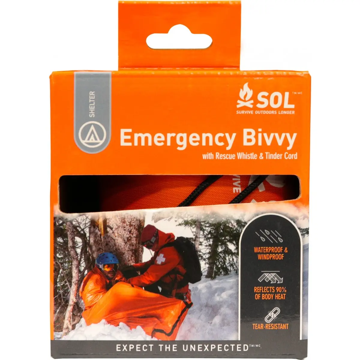 Sol Emergency Bivvy With Rescue Whistle 1