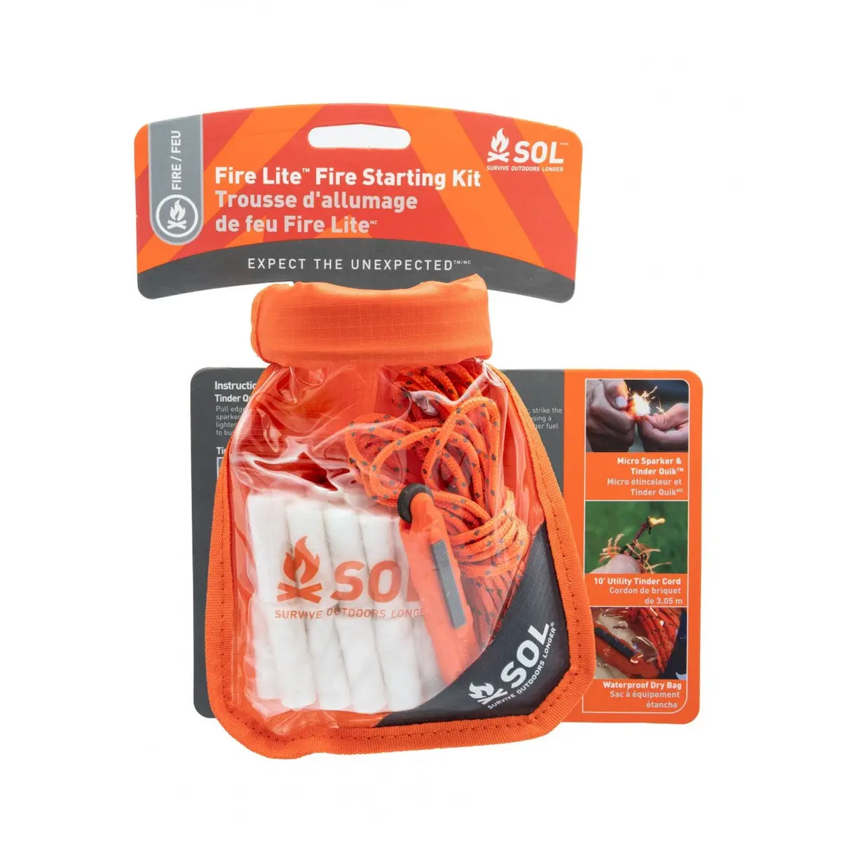 Sol Fire Lite Kit In Dry Bag 1
