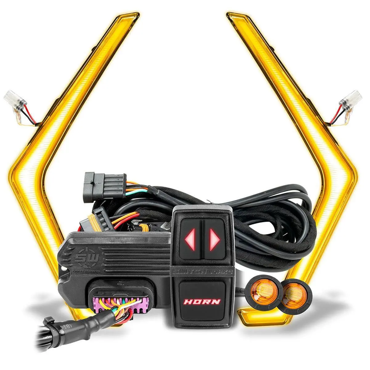 Ssv Worksturn-Signal Plug-&-Play Kit | 2025-2026 Polaris Rzr Pro R, Pro S And Pro Xp | 2019-2023 Rzr | 2021-2026 Rzr Trail S 1
