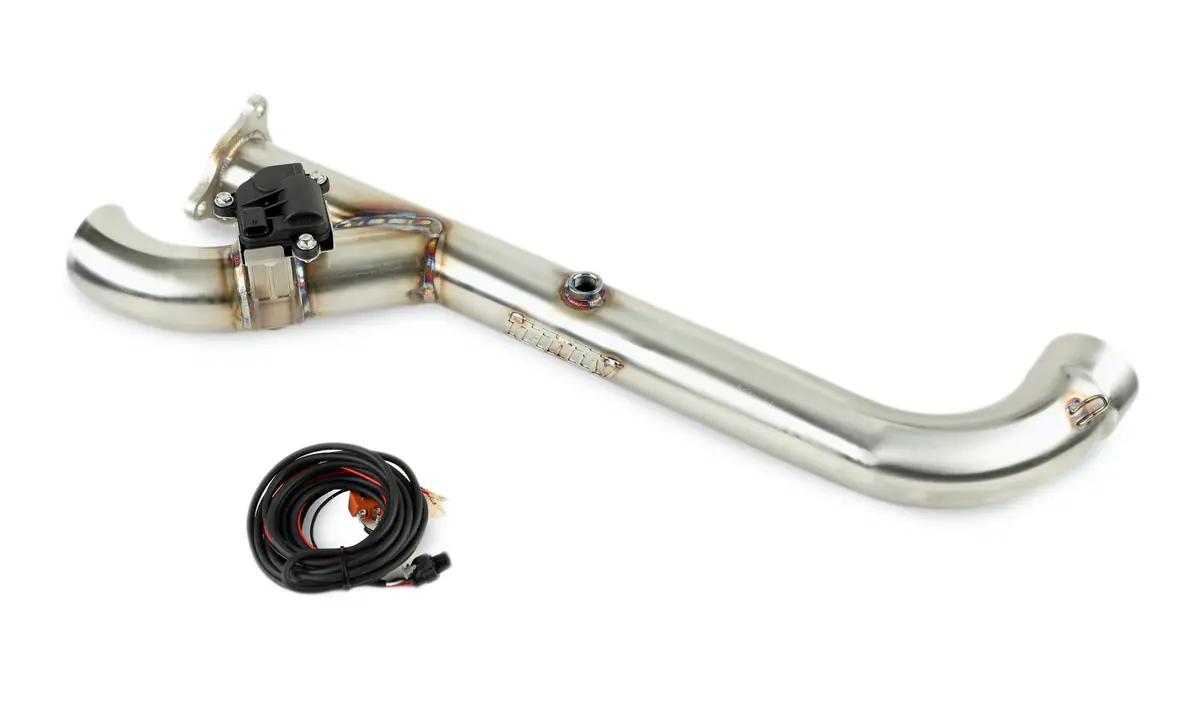 Side Piece Header Pipe With Electronic Cutout - Rzr Pro Xp / Turbo R 1