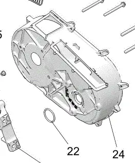 Polaris Oem K-Clutch Cover 2209338 1