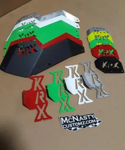 Mcnasty Customz 3 Pack Krx 1000 Belt Guard, Master Guard, And Logo 1