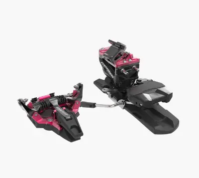 Dynafit Radical Bindings, Din 10, Flamingo (Pink/Black), 100Mm Brake Width 1