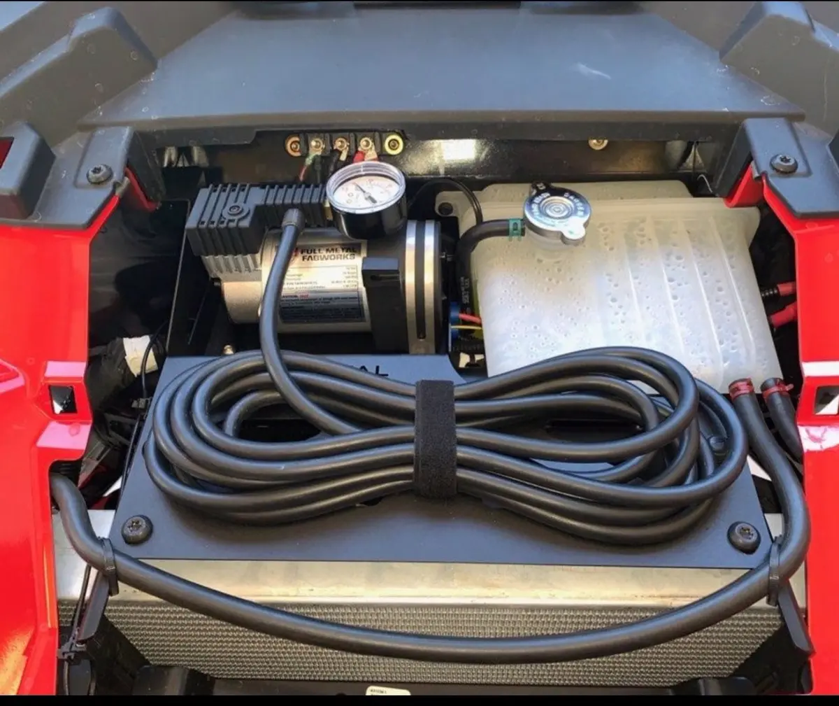 Adventure Air On-Board Compressor Kit For Polaris Turbo S By Full Metal Fabworks 1