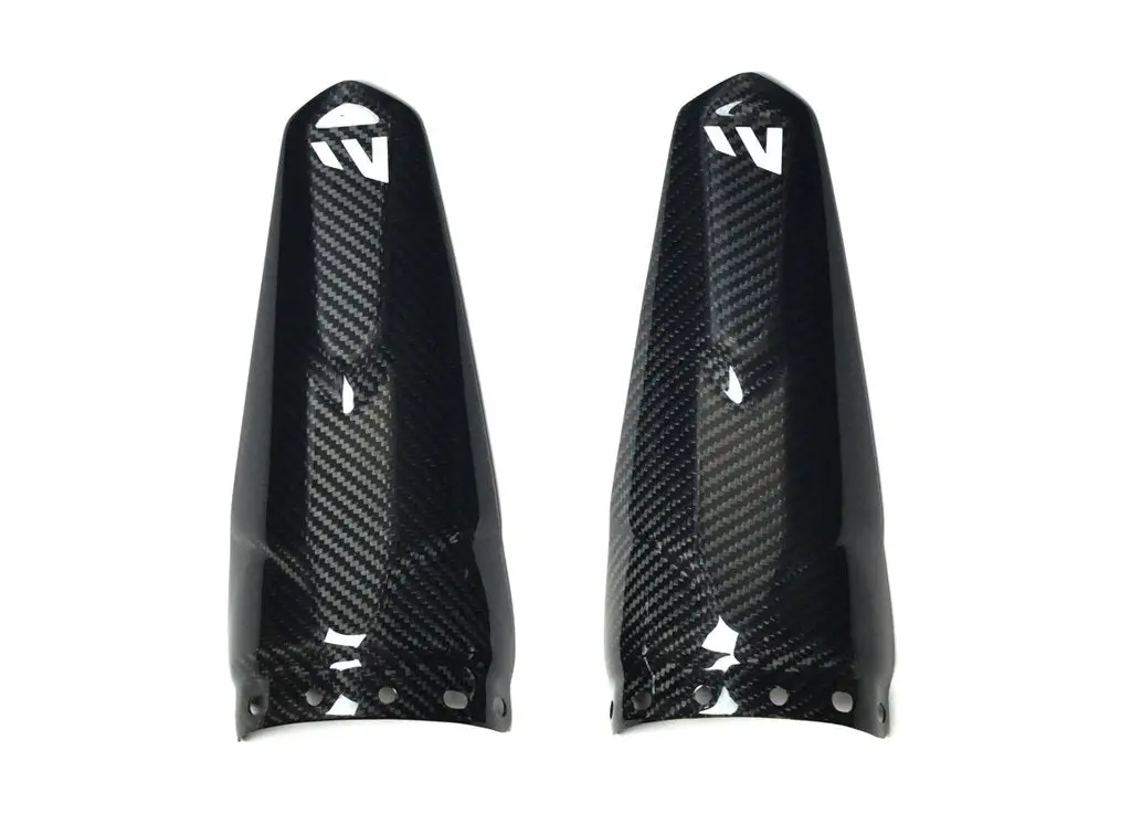 Can Am Maverick X3 Carbon Fiber Rear Shock Guards By Fourwerx 1