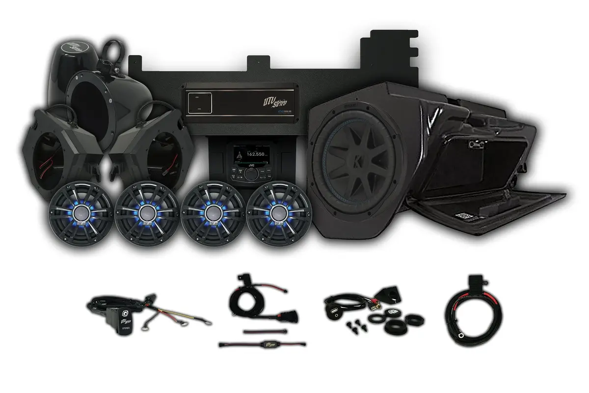 Polaris Rzr Utv Stereo Stage 6 Stereo System By Utv Stereo 1