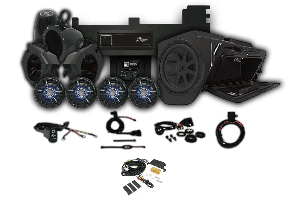 Polaris Rzr Utv Stereo Stage 6 Stereo System By Utv Stereo 3