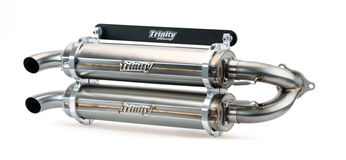 Stainless Steel Rzr Turbo/S Slip On 1