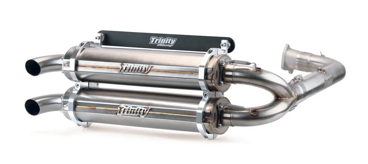 Stainless Steel Rzr Turbo / S Full System 1