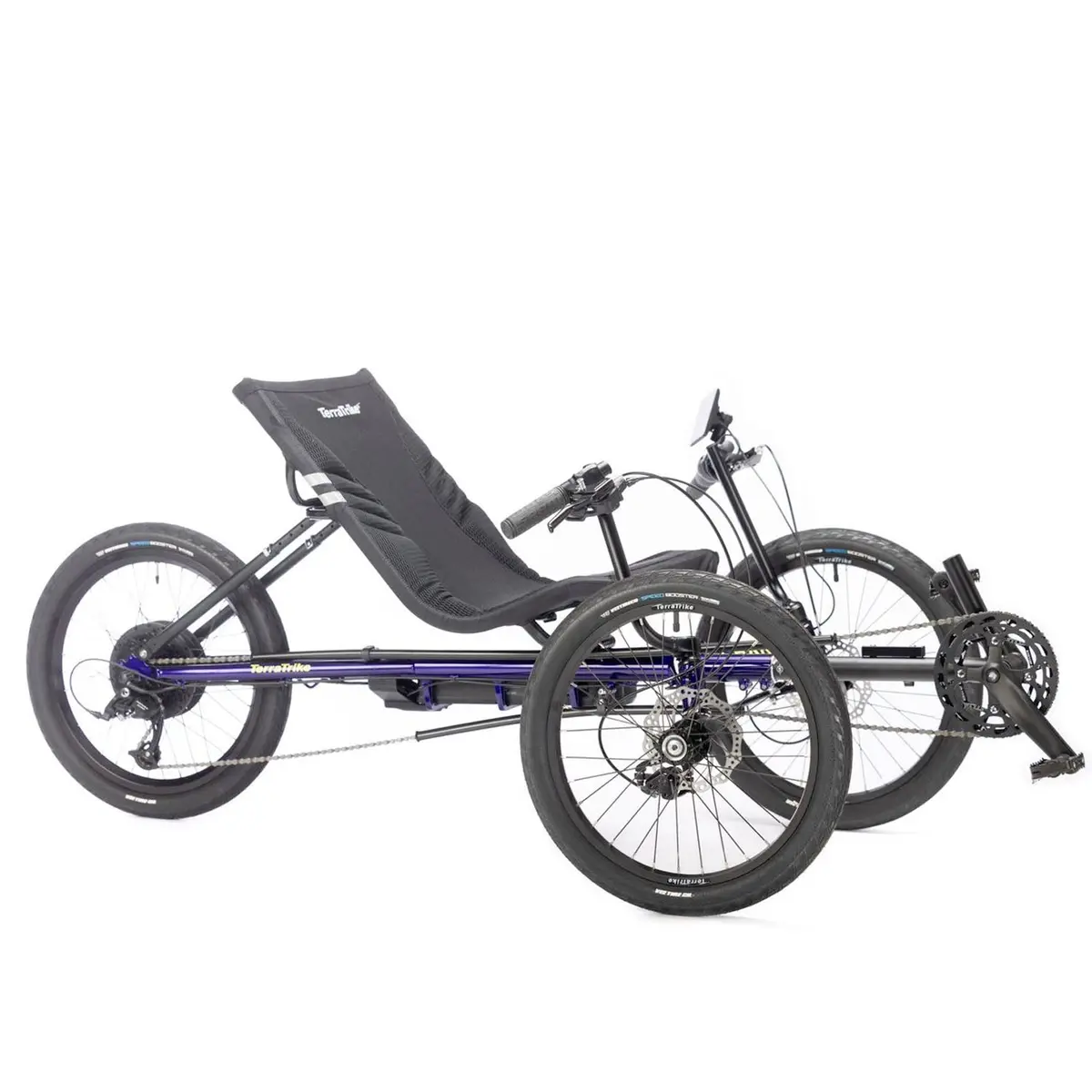 Terratrike Charge Evo Rear Hub Motor 36V 374Wh Battery, Storm Blue 1