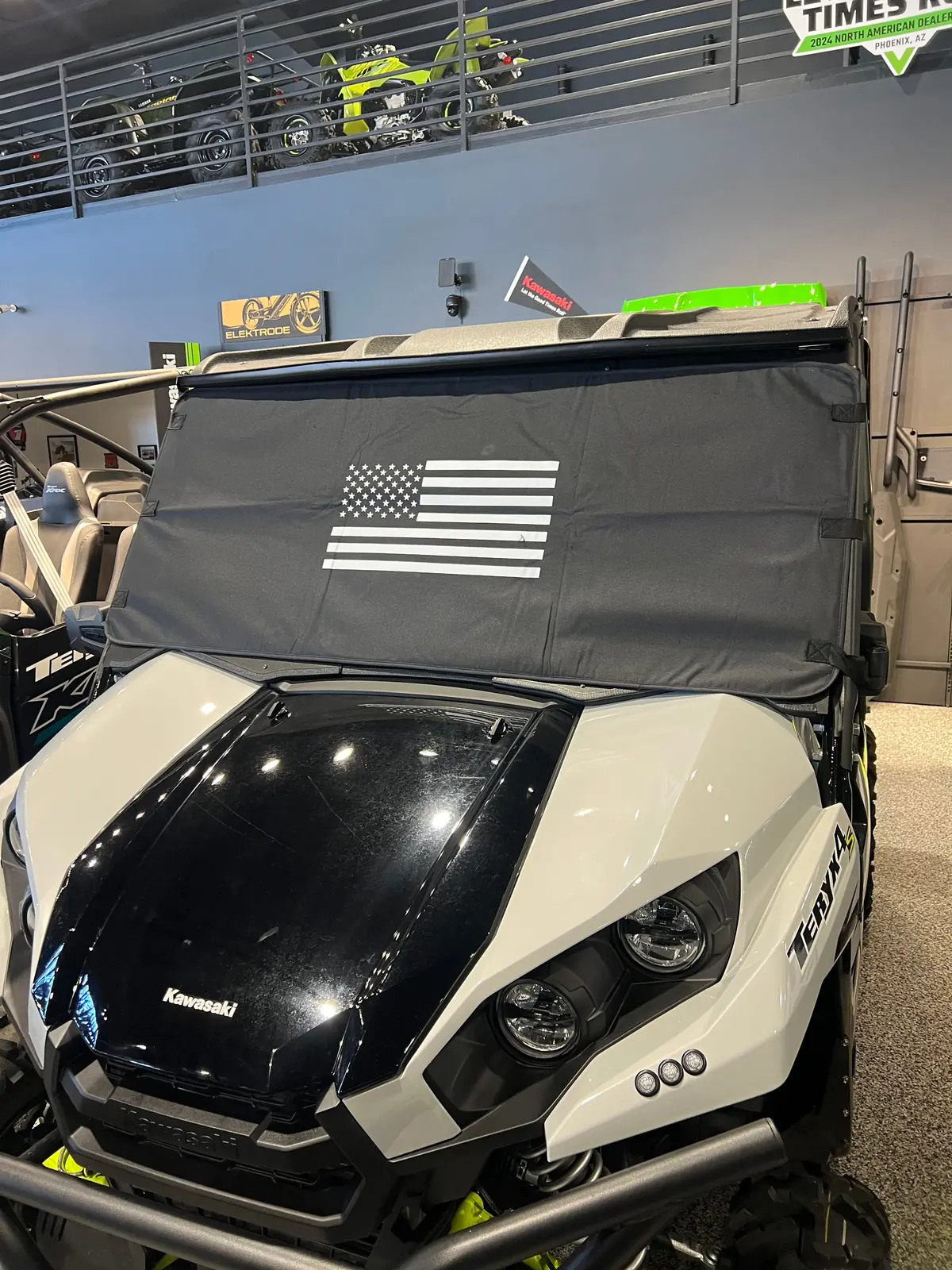 Kawasaki Teryx Padded Windshield Covers By Utv 801 1