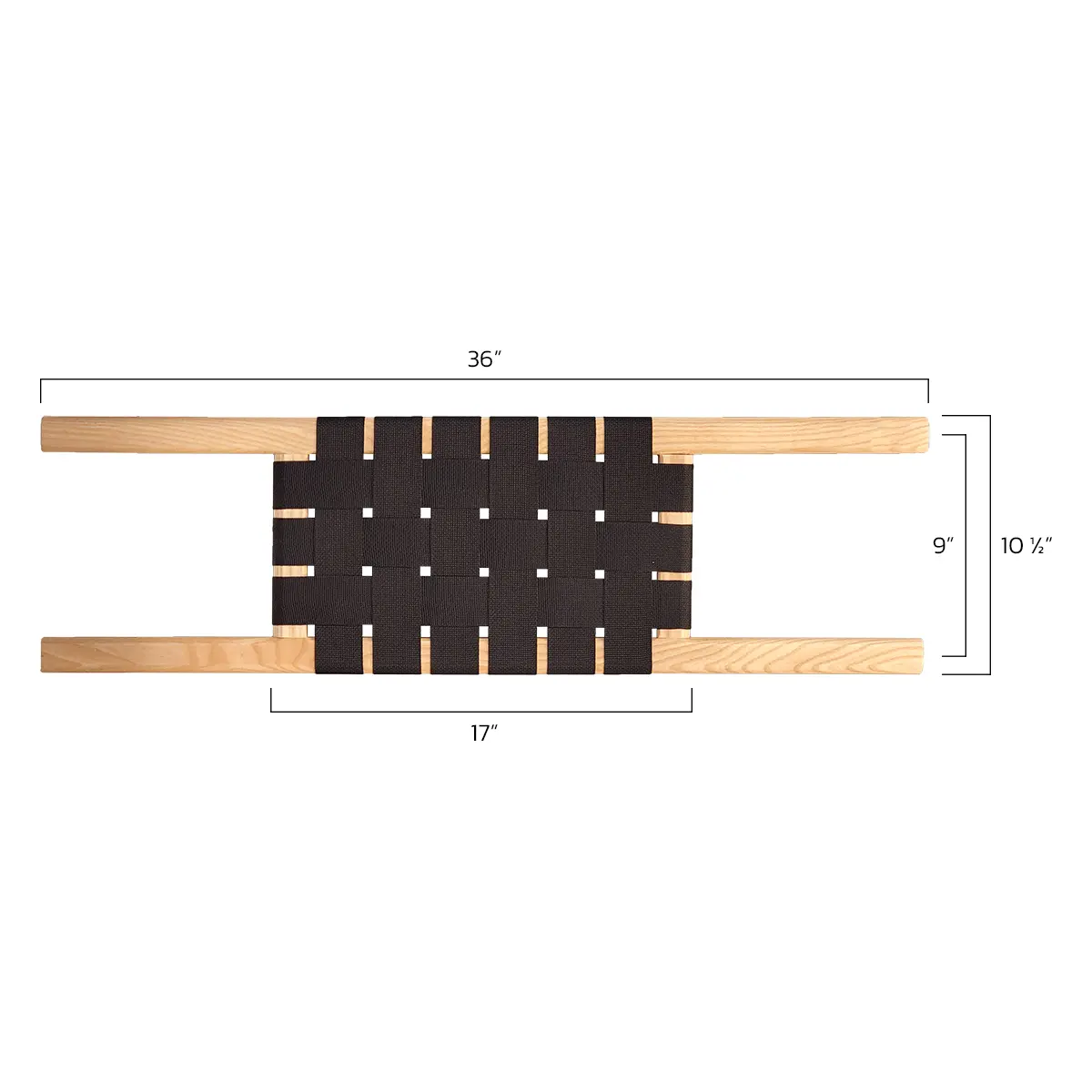 Trailhead Ash Web Canoe Seat - Bow 1