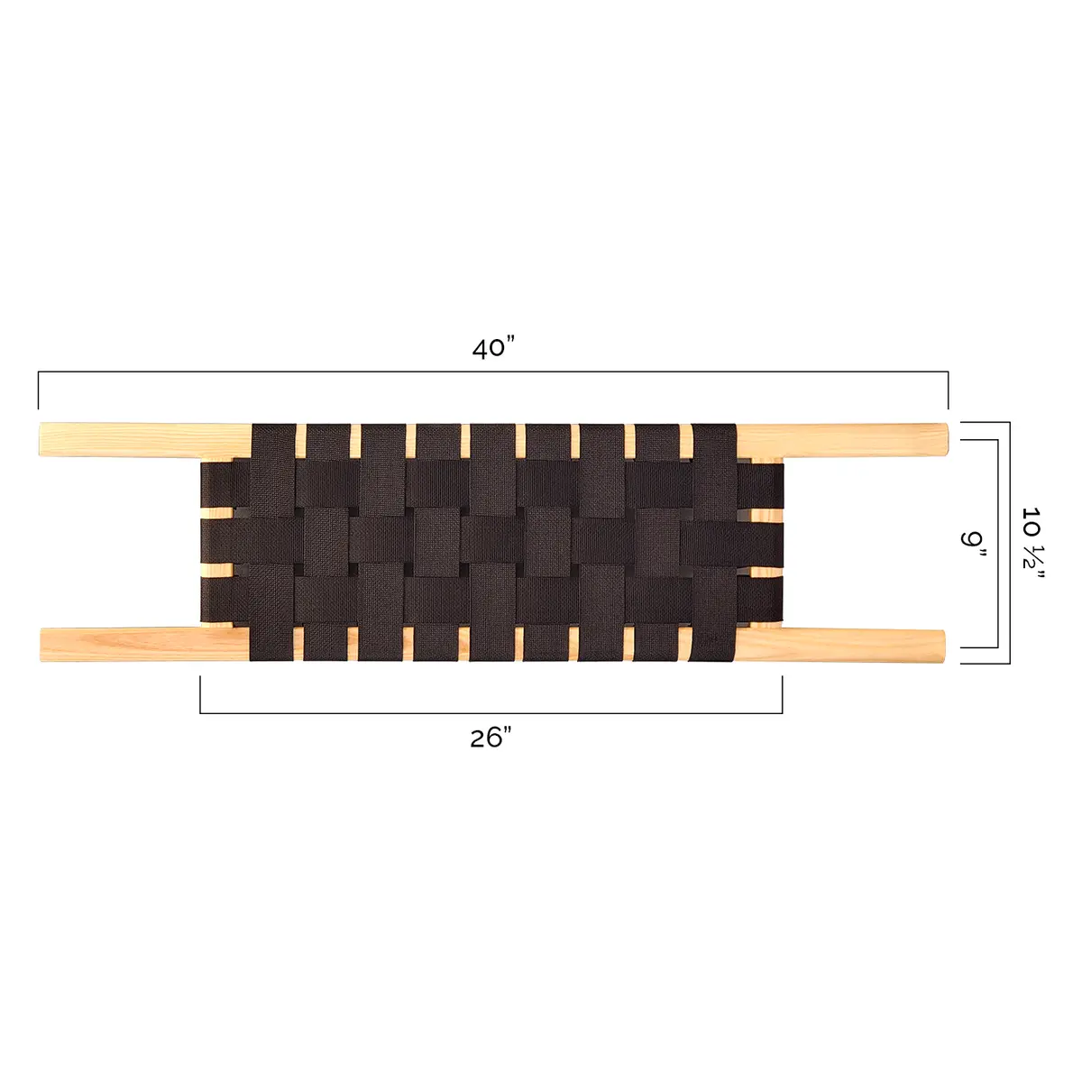 Trailhead Ash Web Canoe Seat - Center 1