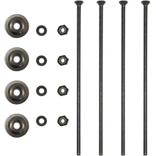 Trailhead Canoe Seat 6" Bolt Kit - 4 Pack 1
