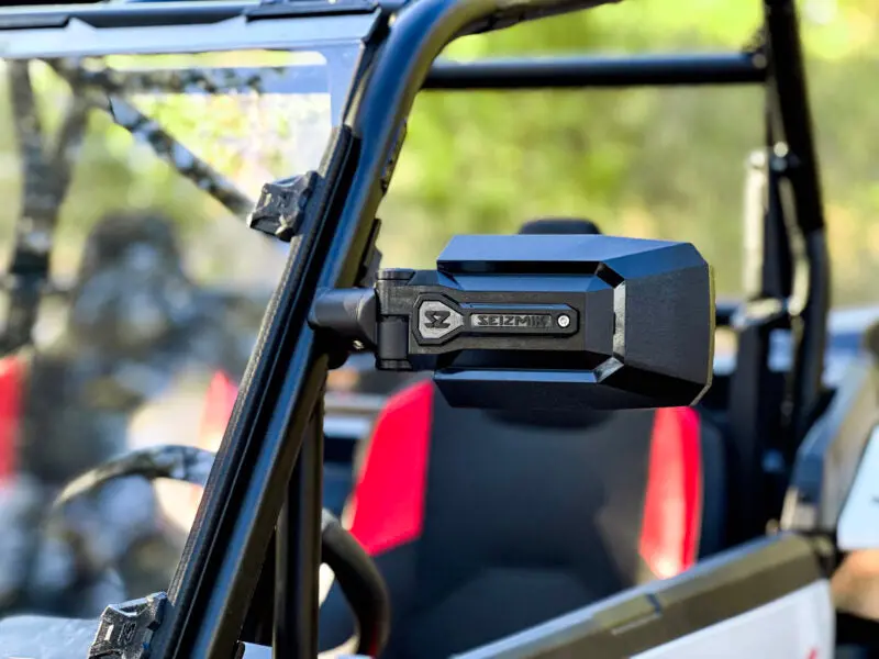 Seizmik Trailrider Side View Mirrors (Pair) – Universal Adjustable Clamp 1