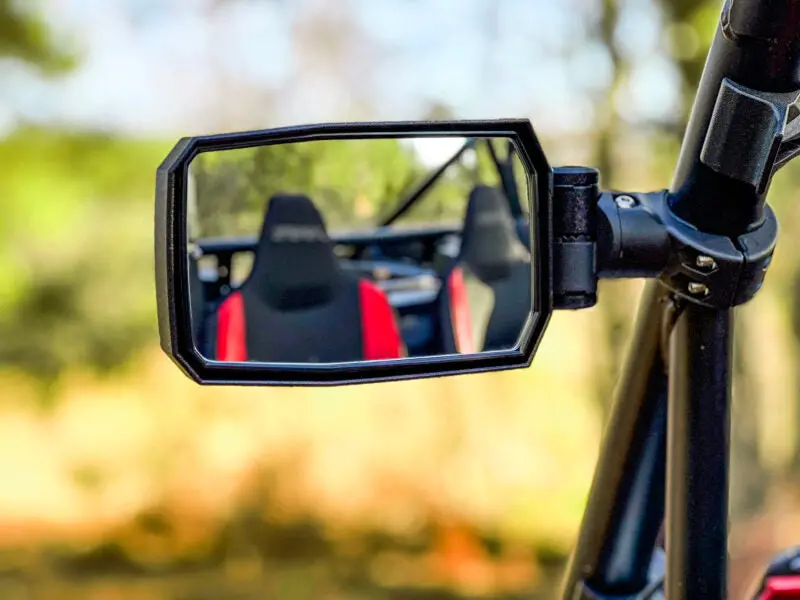 Seizmik Trailrider Side View Mirrors (Pair) – Universal Adjustable Clamp 2