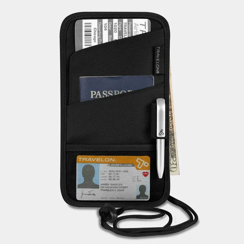 Travelon Id & Boarding Pass Holder 1