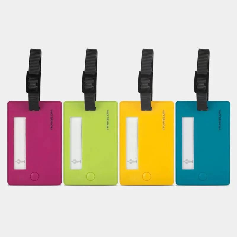 Travelon Luggage Tags - 4 Assorted 1