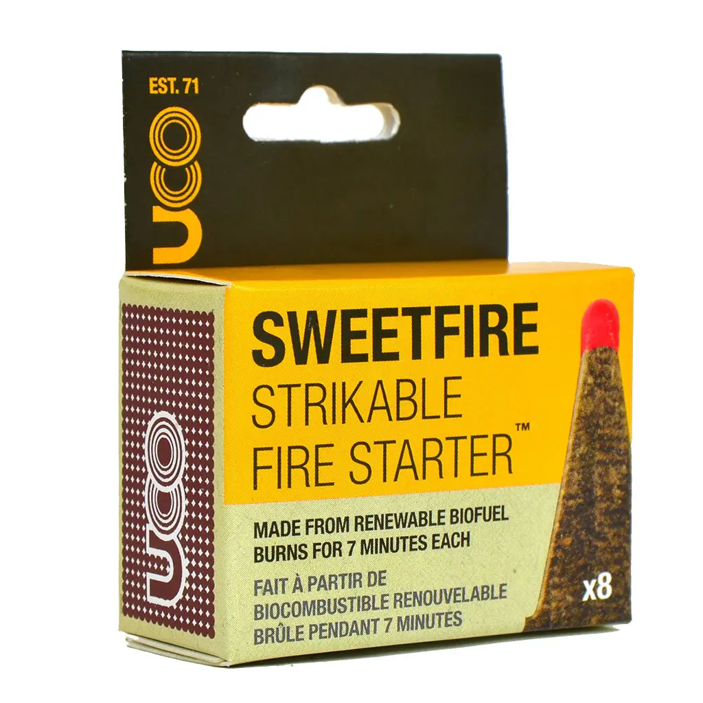 Uco Sweetfire Strikeable Fire Starter 8-Pack 1