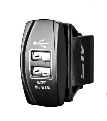 Usb Laser Rocker Switch By Stv Motorsports 1