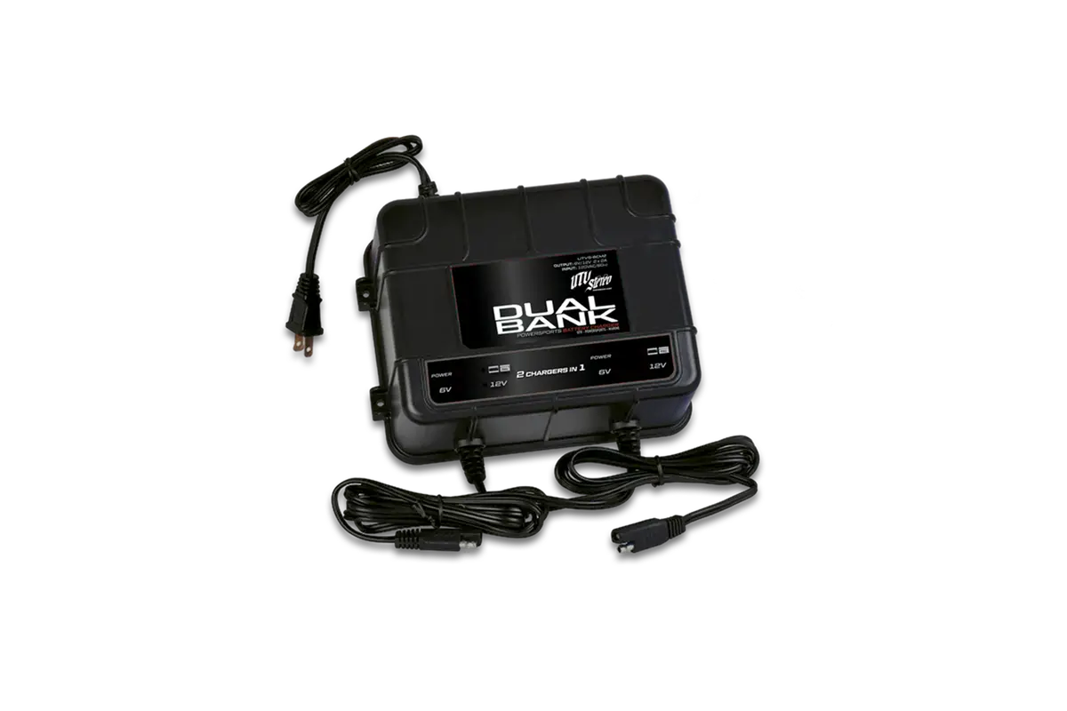 Dual-Bank Battery Charger / Maintainer | Utvs-Bcm2 1