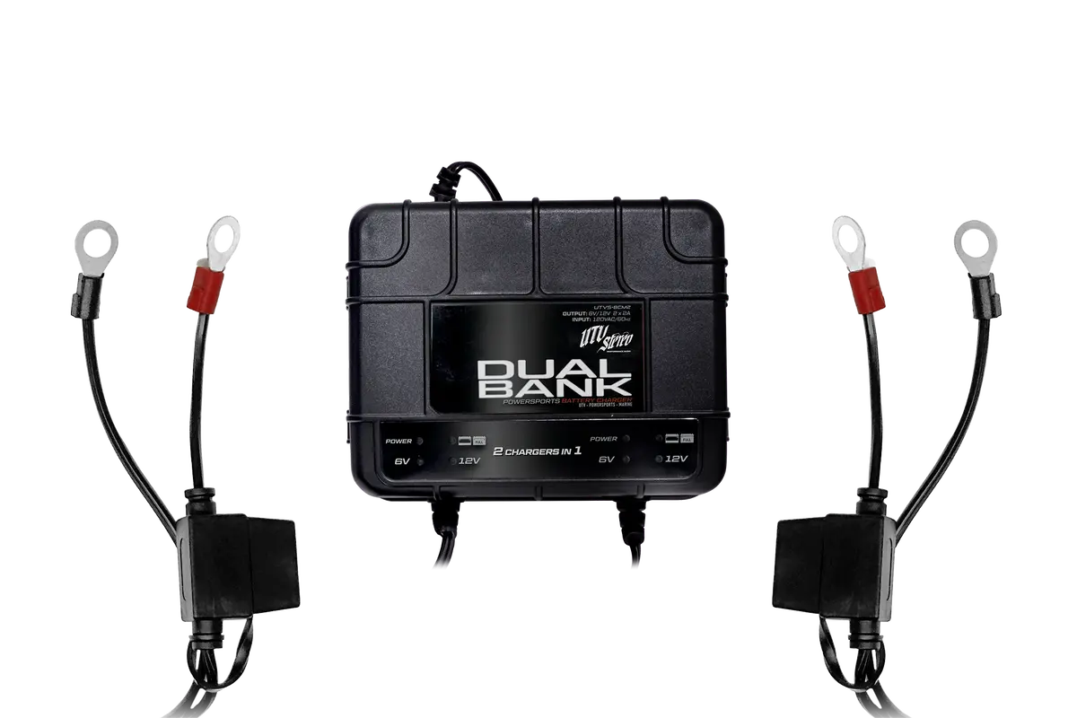 Dual-Bank Battery Charger / Maintainer | Utvs-Bcm2 2