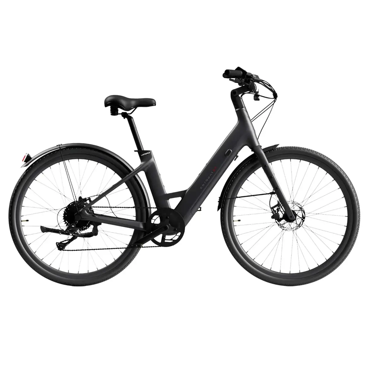 Urtopia Carbon Classic, With Throttle, 2026, Step Thru, Black 1