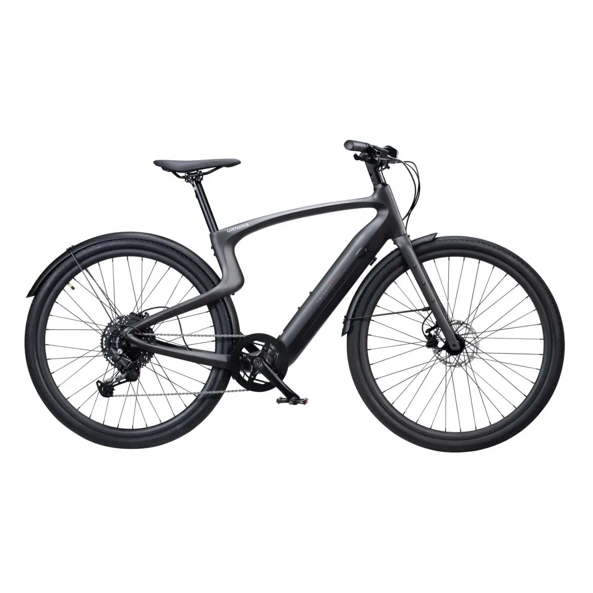 Urtopia Carbon 1 Pro, High Step, Customized Rear Hub, Black 1