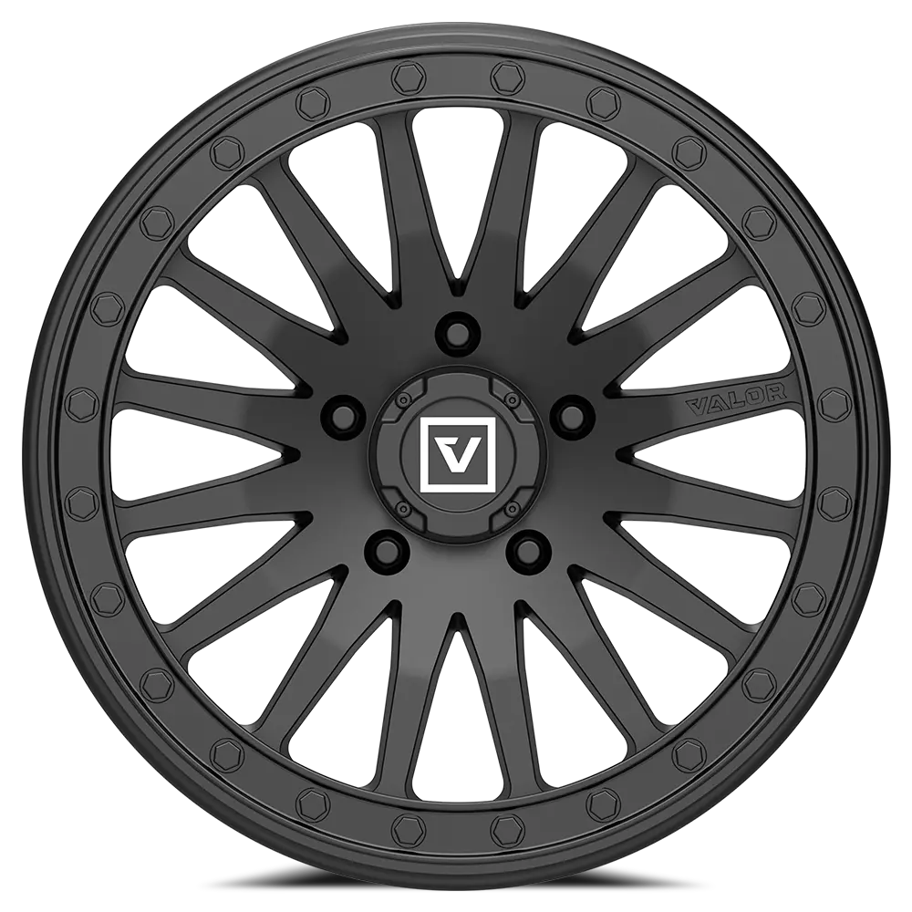V06 Beadlock 15X8 +40 5X114.3 Satin Black 2