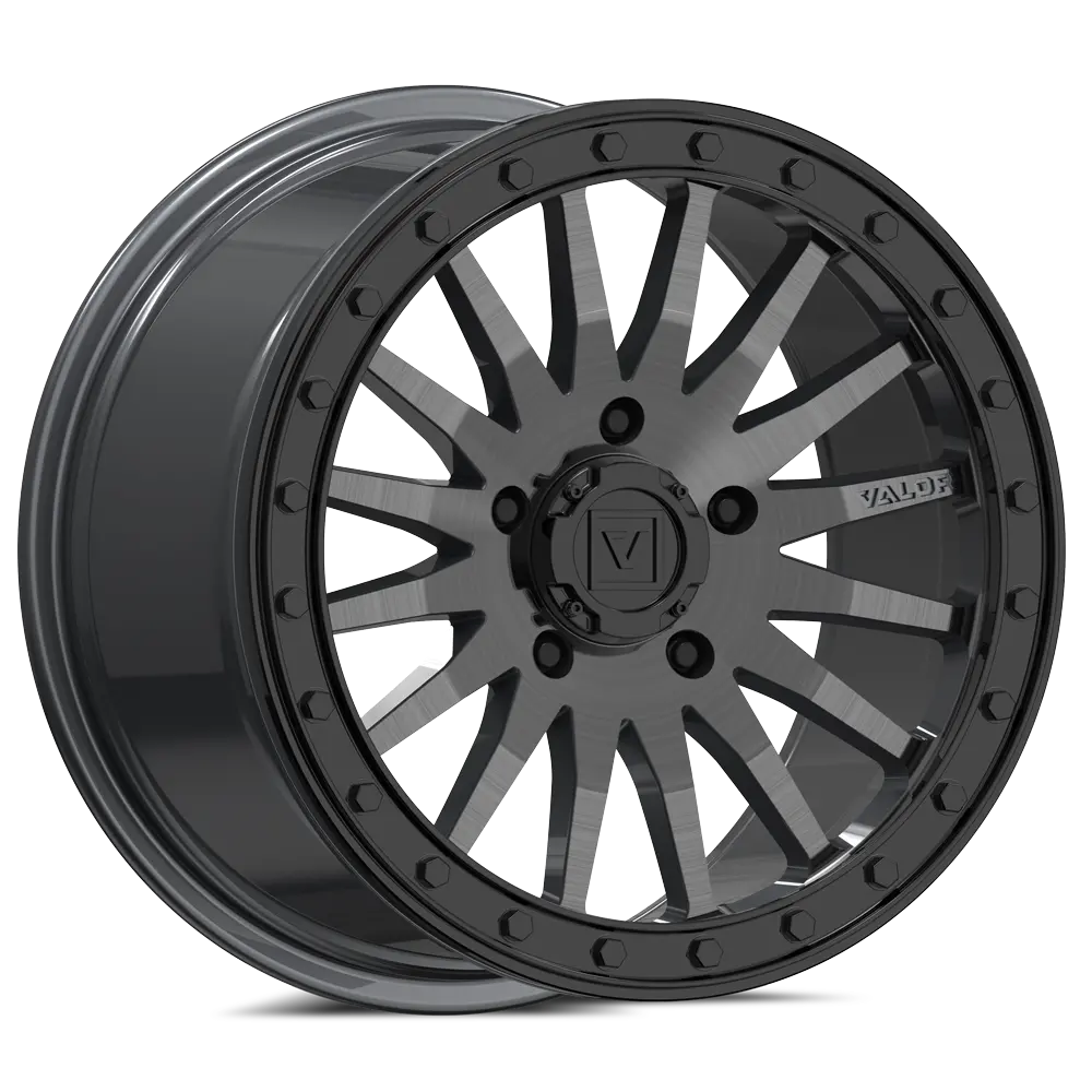 V06 Beadlock 15X8 +40 5X114.3 Brushed Gunmetal 1