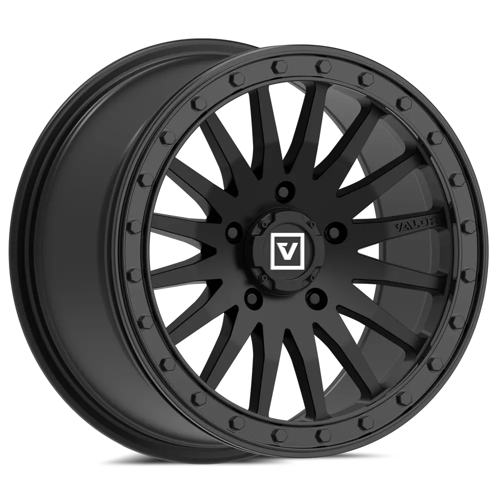 V06 Beadlock 15X8 +40 5X114.3 Satin Black 1