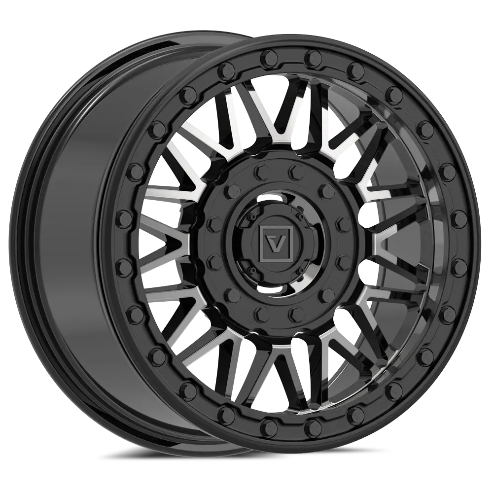 V08 Beadlock 15X7 +30Mm 4X137/4X156 Dark Tint 1
